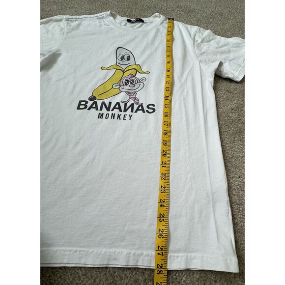 Bananas Monkey "Homies" T Shirt Tee Top White Mens Size Medium Sold Out!! - Picture 7 of 7